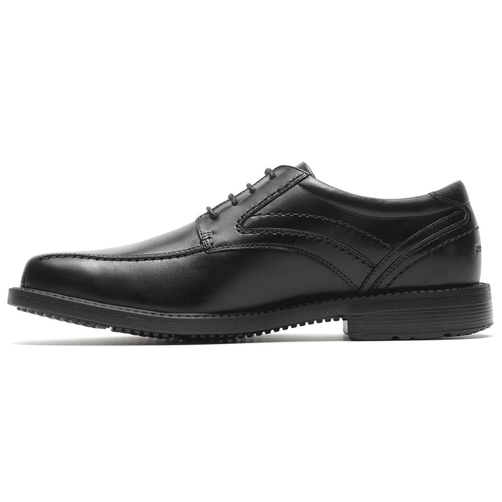 Rockport Mens Oxfords Black - Style Leader 2 Bike Toe - UK 607-NLQYZG